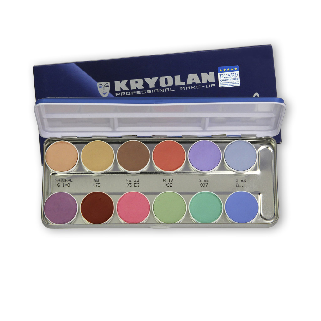 Aquacolor Palette 12 Farben