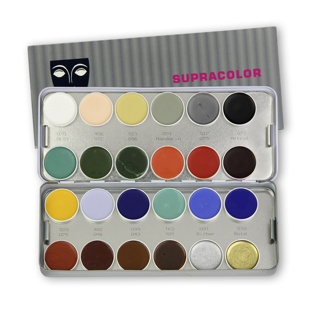 Supracolor Palette 24 Farben, Inhalt 80 ml