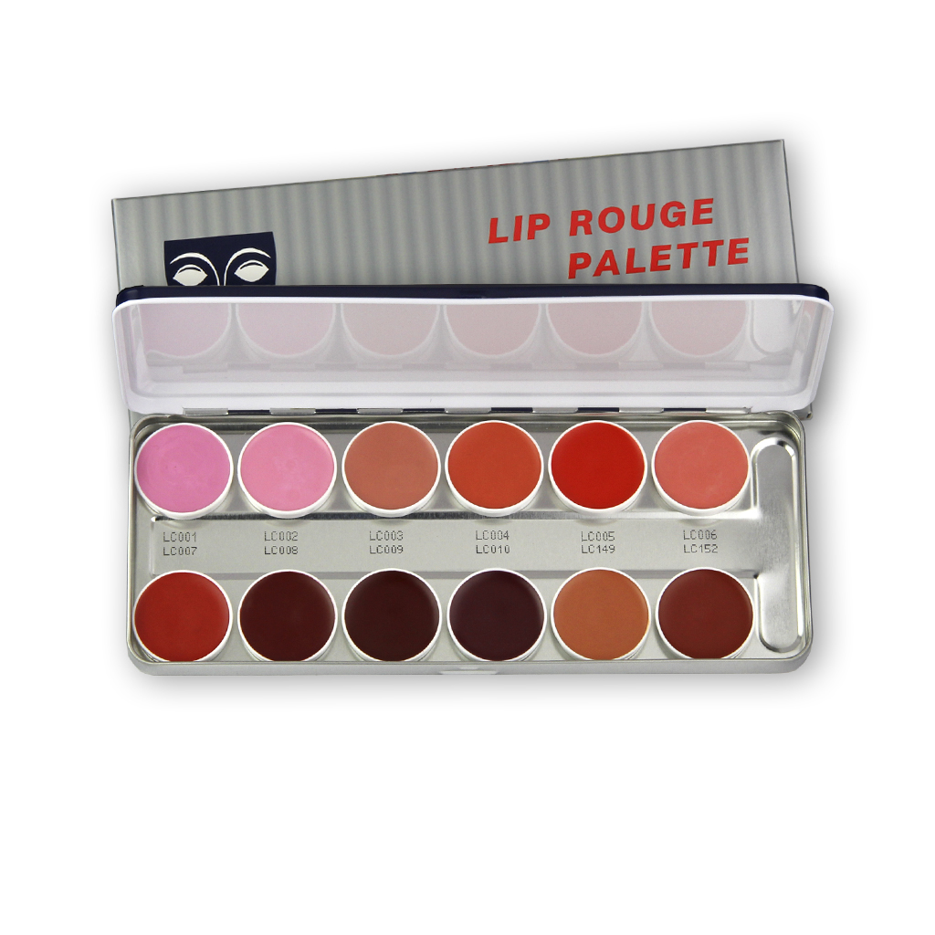 LipRouge Palette mit 12 Farben, Inhalt 40 ml