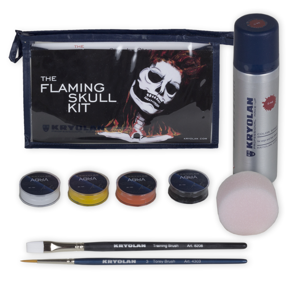 Flaming Skull Kit