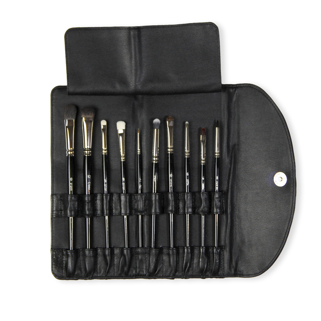 Artist Pinsel-Tasche Nr. 5, Leder, leer