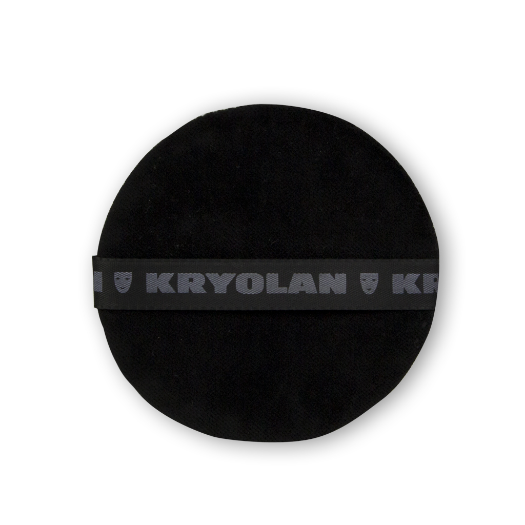 Premium Puderquaste 10 cm Schwarz