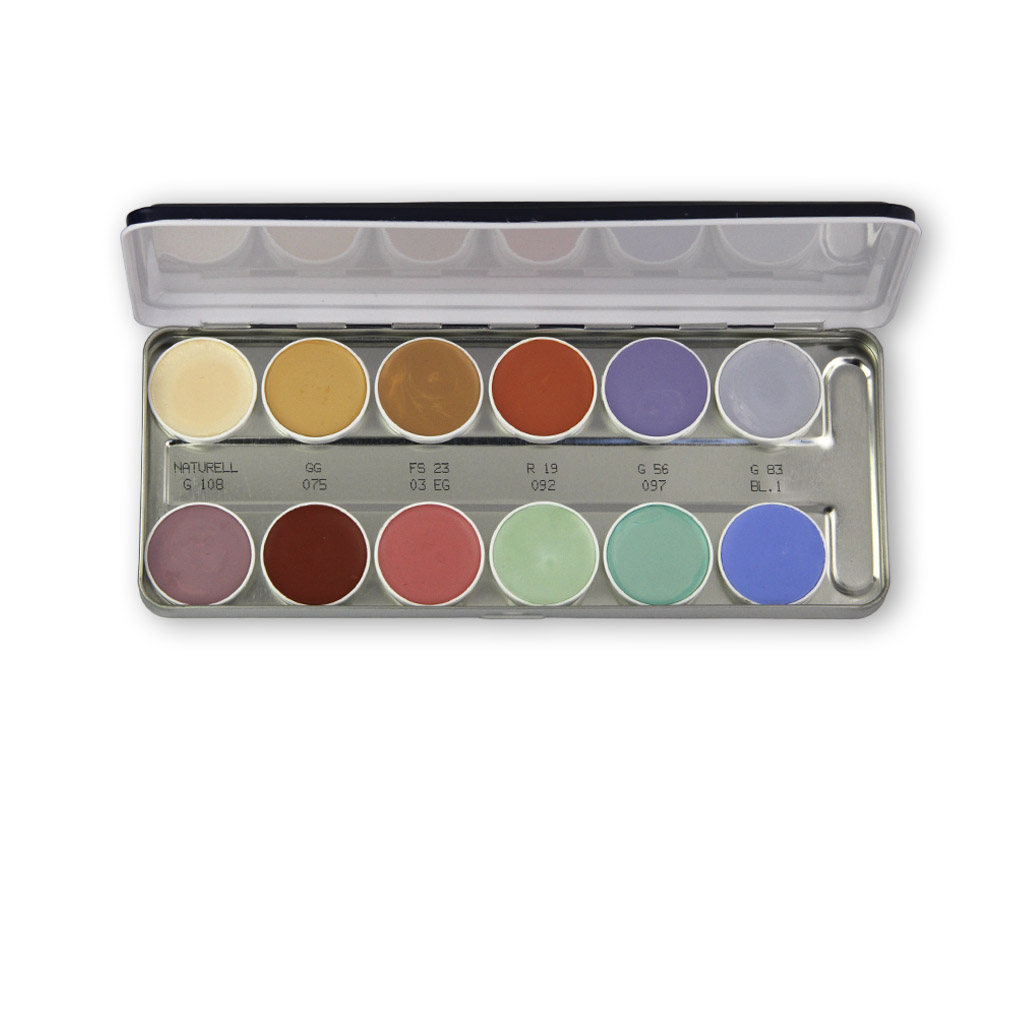 Supracolor Palette 12 Farben, Inhalt 40 ml