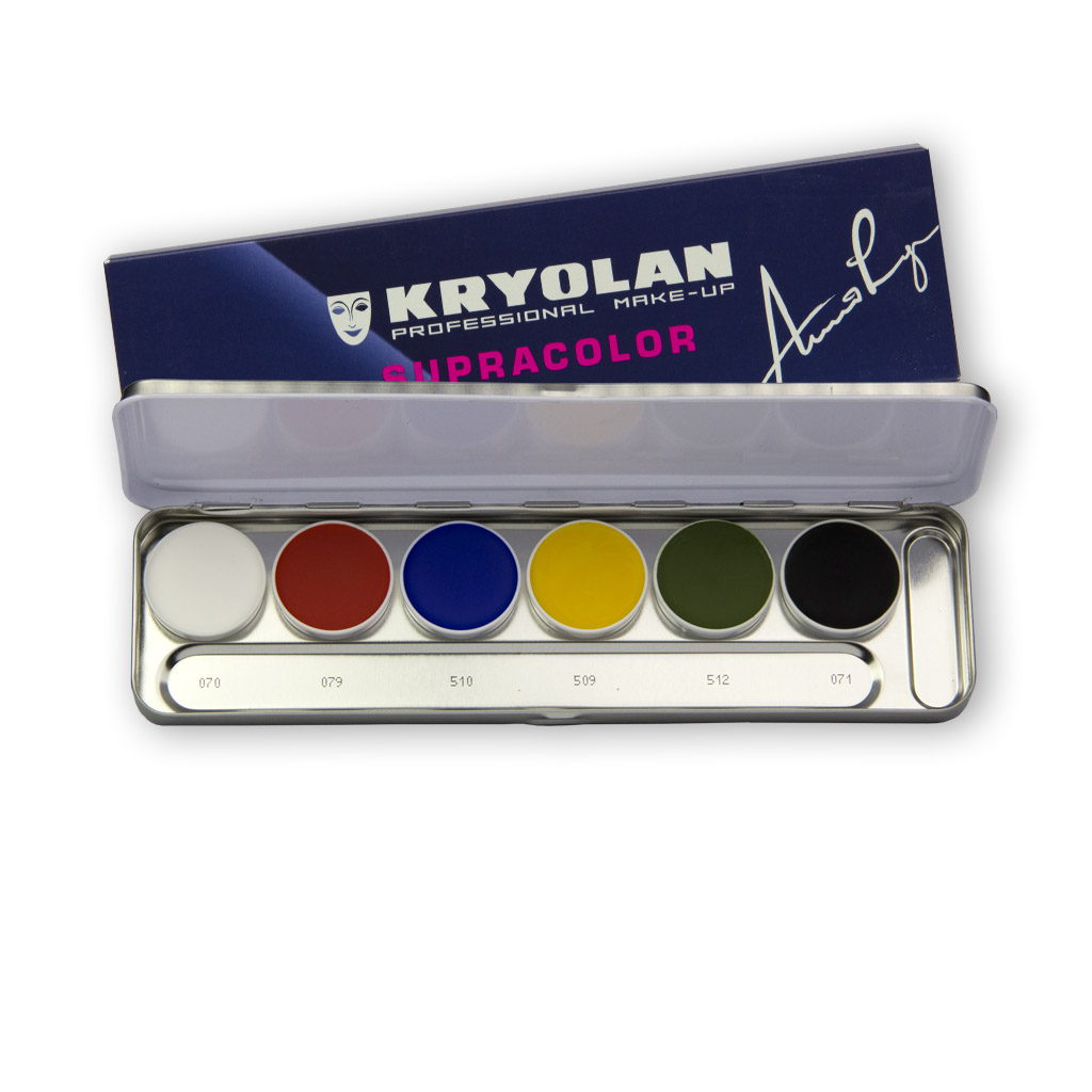 Supracolor Palette 6 Farben, Inhalt 20 ml