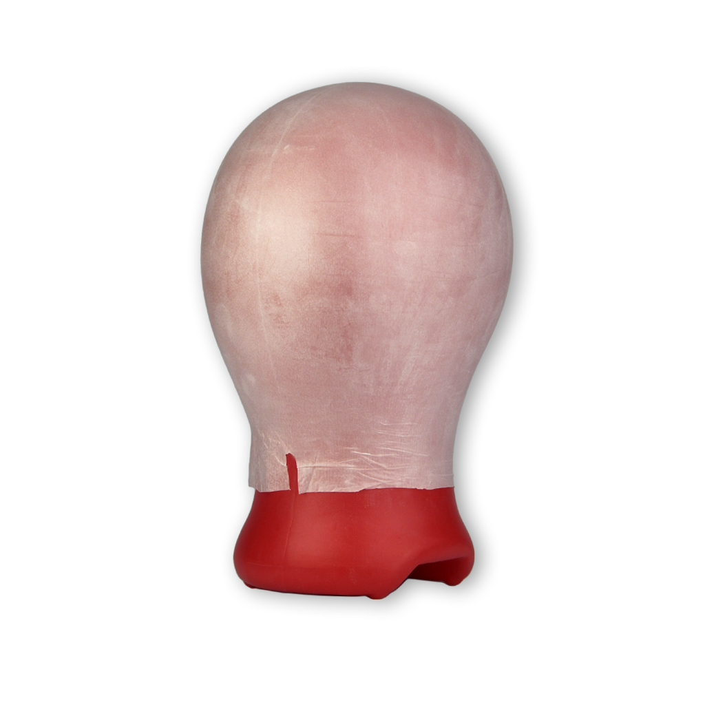 Glatzan-Kunststoffglatze ungefärbt