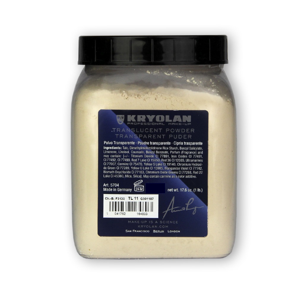 Transparentpuder zur unsichtbaren Schminkfixierung Dose