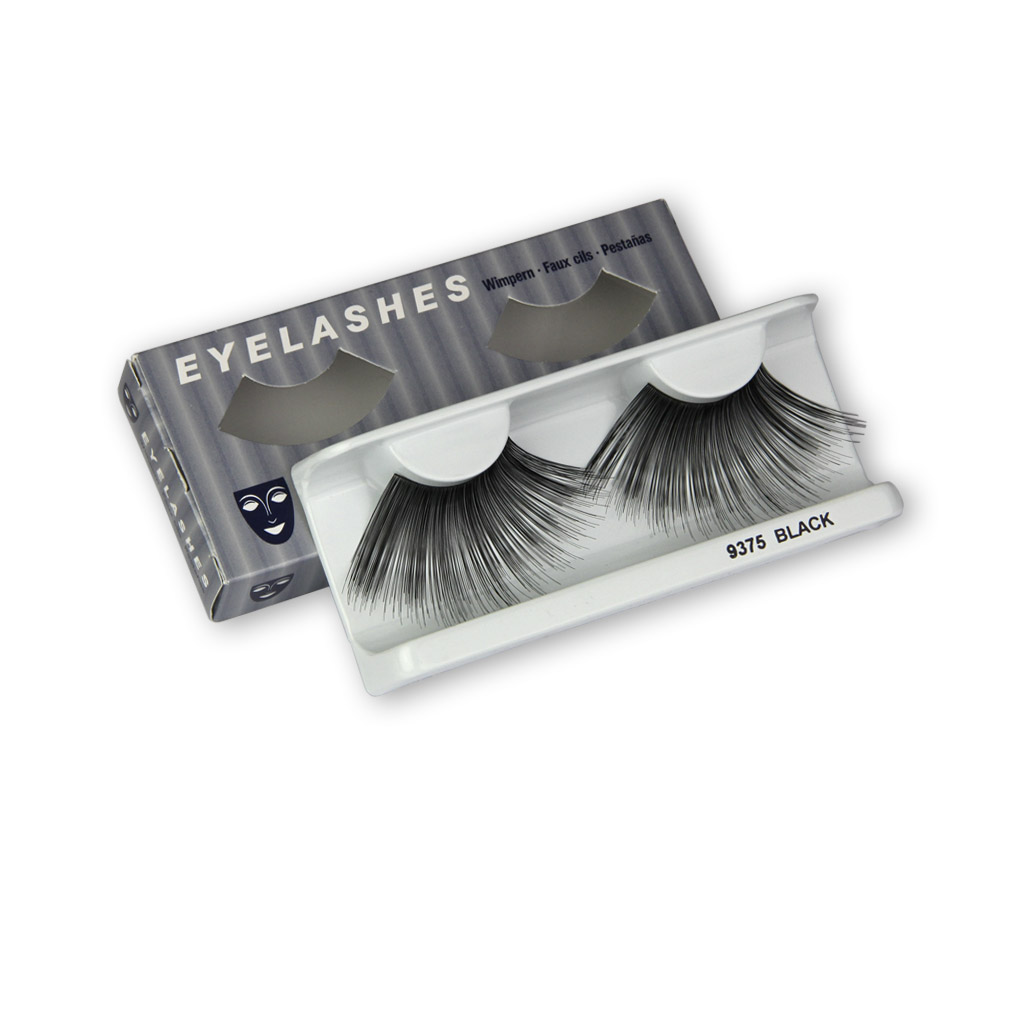 Wimpern extra lang, schwarz 4 cm
