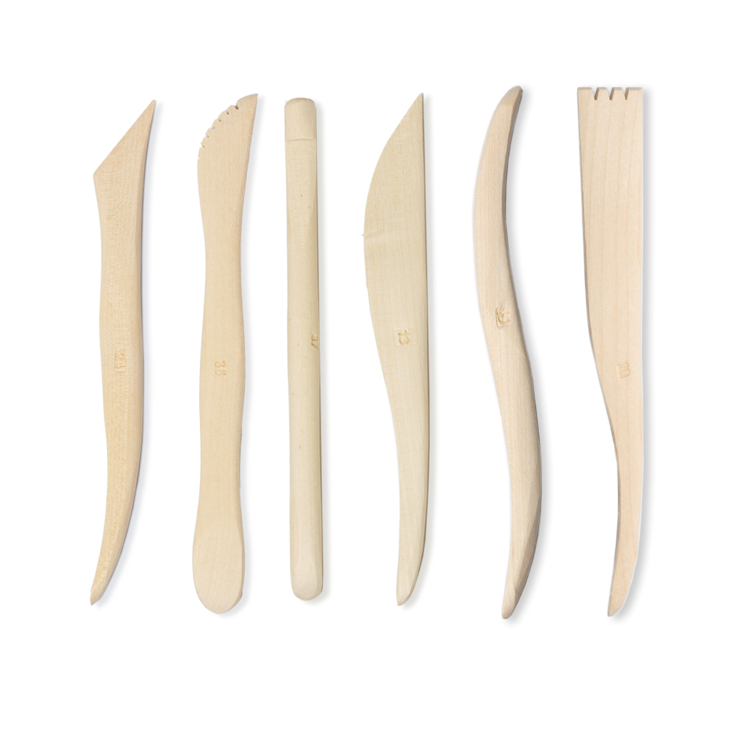 Modellierhölzer Set 6 Stück
