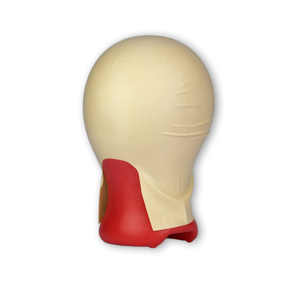 Gummiglatze, gefärbt